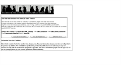 Desktop Screenshot of cadtutorial.org
